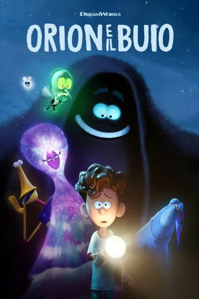 Orion e il buio Inglese Voci